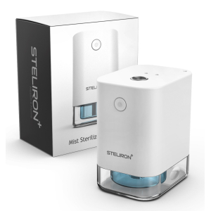 Steliron Automatic Hand Sanitizer Mist Dispenser, Infrared Touchless Anti Bacterial Alcohol Dispenser