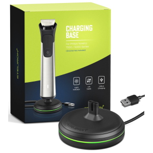 Steliron Charging Dock for Philips Norelco 7000 / 5000 Series Trimmer (Models MG7910 and MG5910)